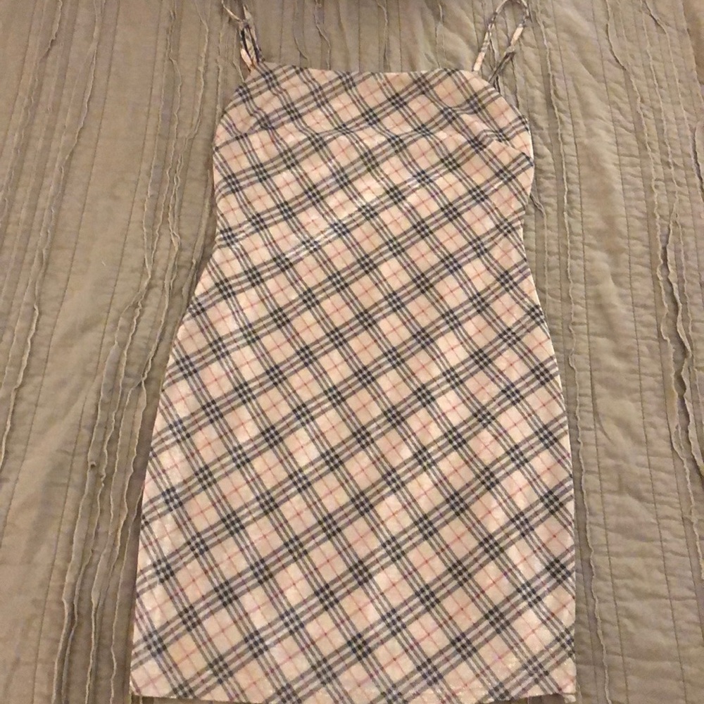 Plaid dress
